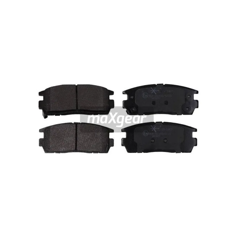 Jeu de 4 plaquettes de frein arrière MAXGEAR 19-1469