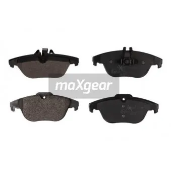 Jeu de 4 plaquettes de frein arrière MAXGEAR 19-1477