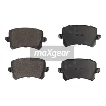 Jeu de 4 plaquettes de frein arrière MAXGEAR 19-1479