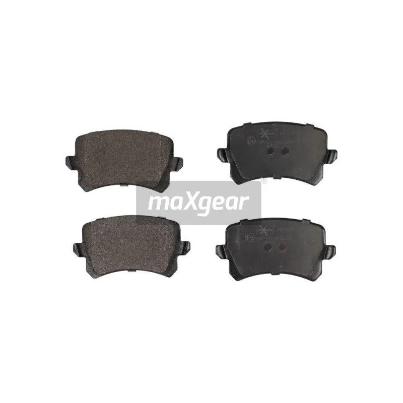 Jeu de 4 plaquettes de frein arrière MAXGEAR 19-1479