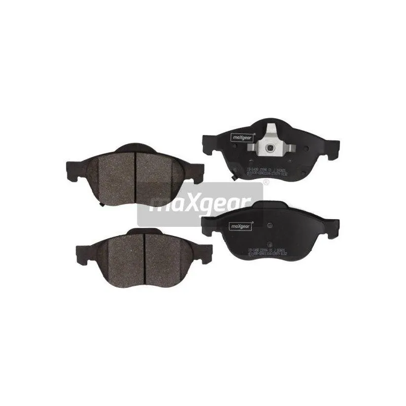 Jeu de 4 plaquettes de frein avant MAXGEAR 19-1498