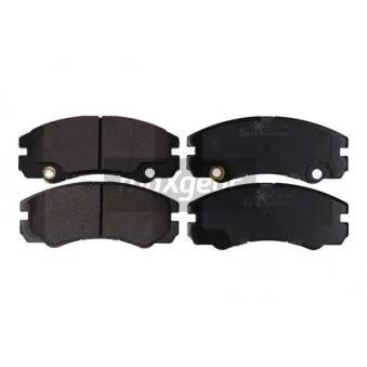Jeu de 4 plaquettes de frein avant MAXGEAR 19-1501