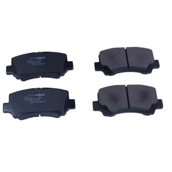 Jeu de 4 plaquettes de frein avant MAXGEAR 19-1510