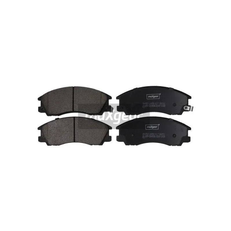 Jeu de 4 plaquettes de frein avant MAXGEAR 19-1513