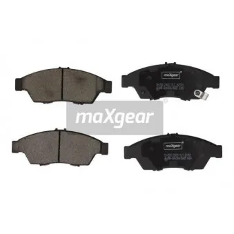 Jeu de 4 plaquettes de frein avant MAXGEAR 19-1518