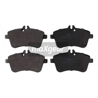 Jeu de 4 plaquettes de frein avant MAXGEAR 19-1527