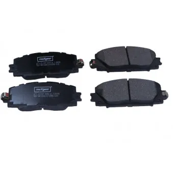 Jeu de 4 plaquettes de frein avant MAXGEAR 19-1537