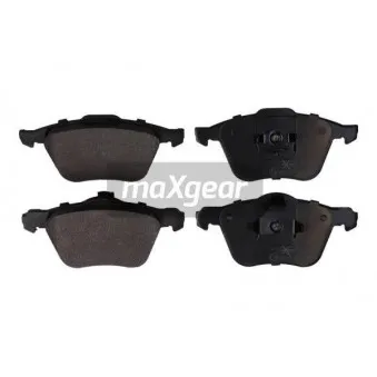 Jeu de 4 plaquettes de frein avant MAXGEAR 19-1538