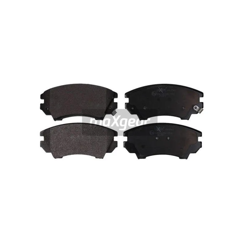 Jeu de 4 plaquettes de frein avant MAXGEAR 19-1543
