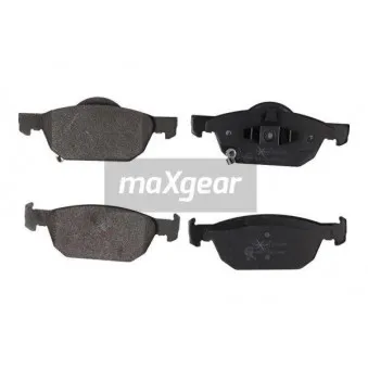 Jeu de 4 plaquettes de frein avant MAXGEAR 19-1545