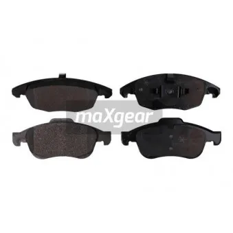 Jeu de 4 plaquettes de frein avant MAXGEAR 19-1547