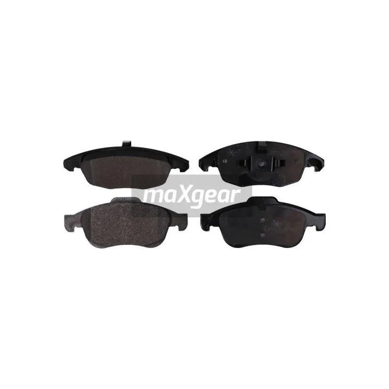 Jeu de 4 plaquettes de frein avant MAXGEAR 19-1547