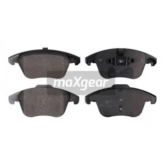 Jeu de 4 plaquettes de frein avant MAXGEAR 19-1550