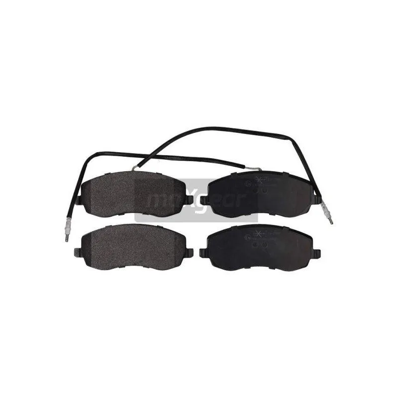 Jeu de 4 plaquettes de frein avant MAXGEAR 19-1558
