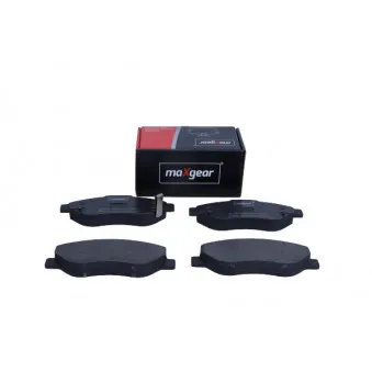 Jeu de 4 plaquettes de frein avant MAXGEAR 19-1563