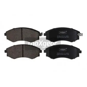 Jeu de 4 plaquettes de frein avant MAXGEAR 19-1763