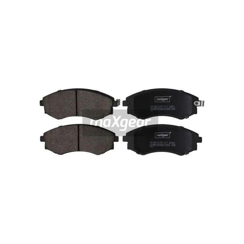 Jeu de 4 plaquettes de frein avant MAXGEAR 19-1763