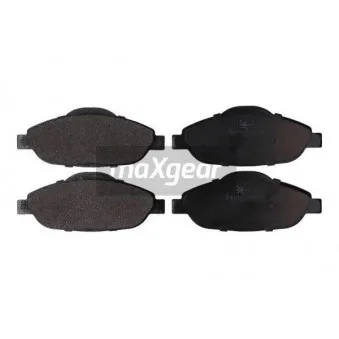 Jeu de 4 plaquettes de frein avant MAXGEAR 19-1793