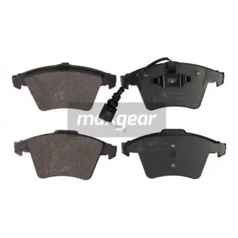 Jeu de 4 plaquettes de frein avant MAXGEAR 19-1822
