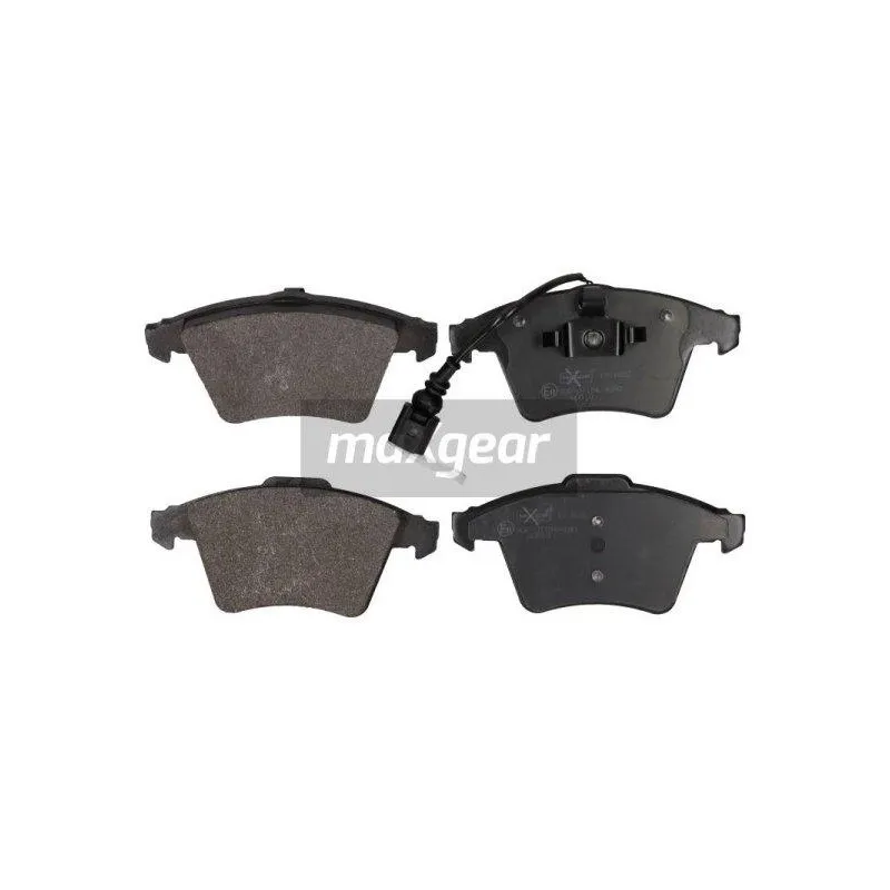 Jeu de 4 plaquettes de frein avant MAXGEAR 19-1822
