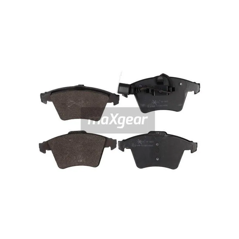 Jeu de 4 plaquettes de frein avant MAXGEAR 19-1823