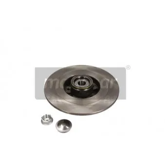 Jeu de 2 disques de frein arrière MAXGEAR 19-1965