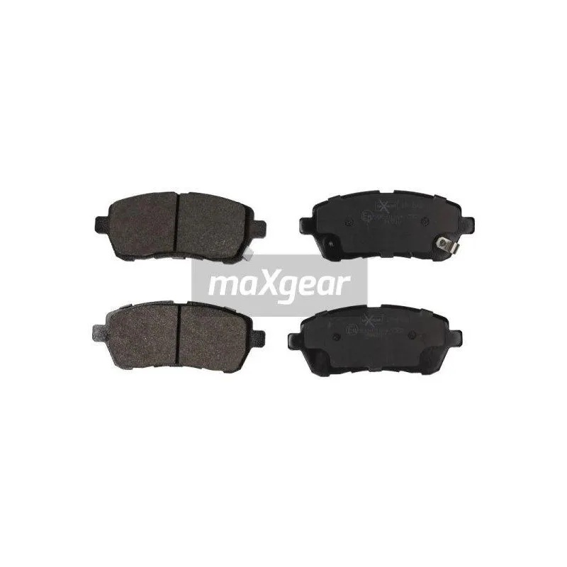 Jeu de 4 plaquettes de frein avant MAXGEAR 19-1982