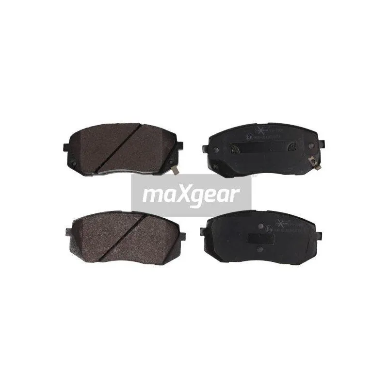 Jeu de 4 plaquettes de frein avant MAXGEAR 19-1986