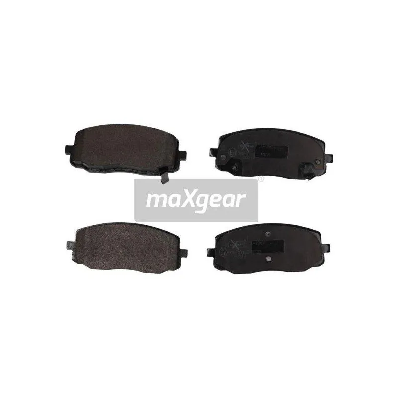 Jeu de 4 plaquettes de frein avant MAXGEAR 19-1987