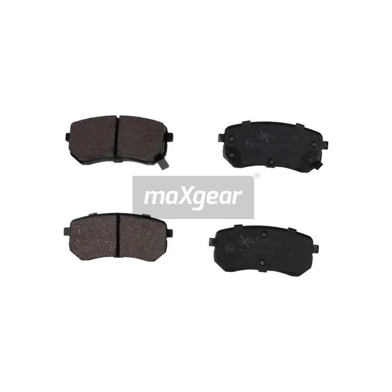 Jeu de 4 plaquettes de frein arrière MAXGEAR 19-1988