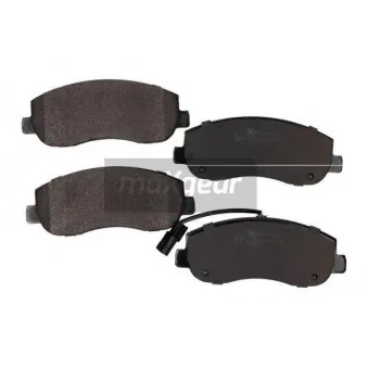Jeu de 4 plaquettes de frein avant MAXGEAR 19-1991