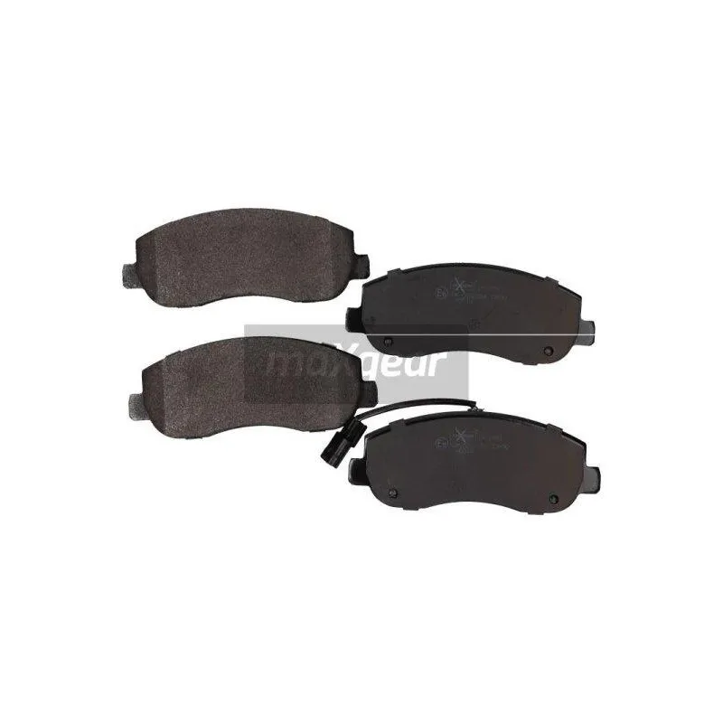 Jeu de 4 plaquettes de frein avant MAXGEAR 19-1991