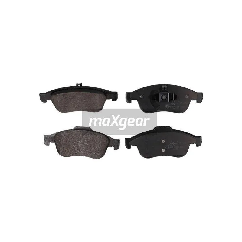 Jeu de 4 plaquettes de frein avant MAXGEAR 19-1992