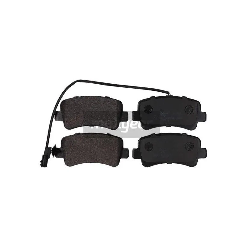 Jeu de 4 plaquettes de frein arrière MAXGEAR 19-1993