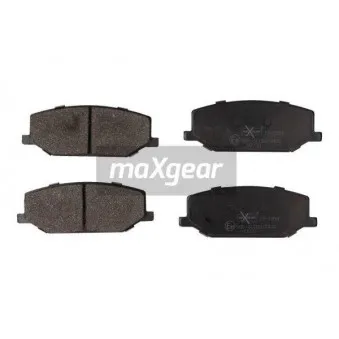 Jeu de 4 plaquettes de frein avant MAXGEAR 19-1994