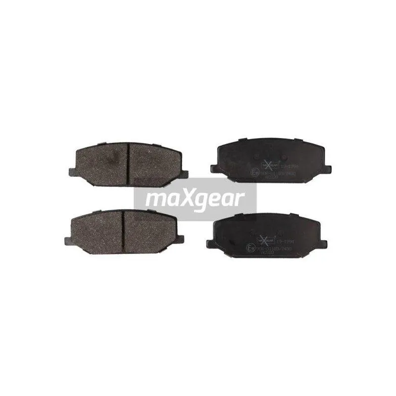 Jeu de 4 plaquettes de frein avant MAXGEAR 19-1994