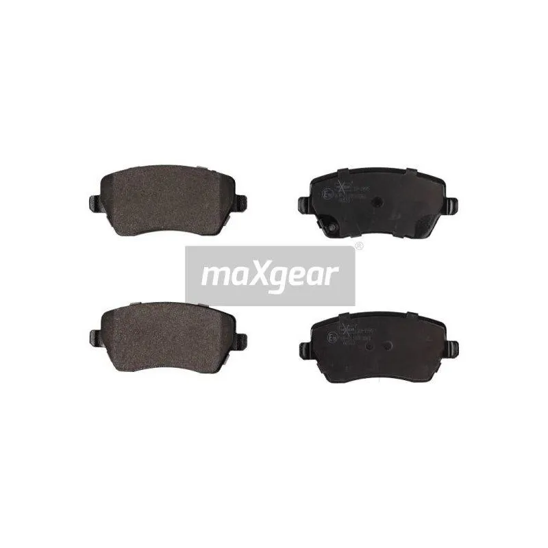 Jeu de 4 plaquettes de frein avant MAXGEAR 19-1995