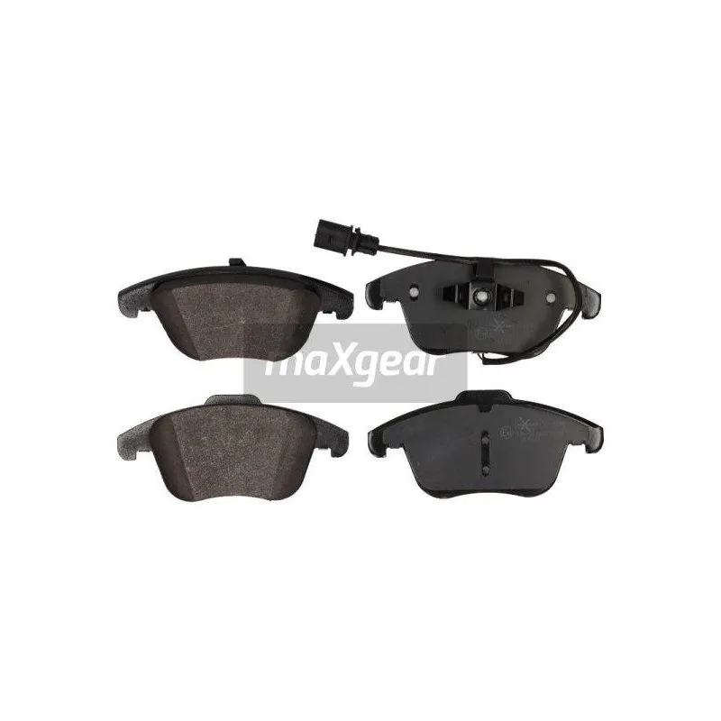 Jeu de 4 plaquettes de frein avant MAXGEAR 19-1996