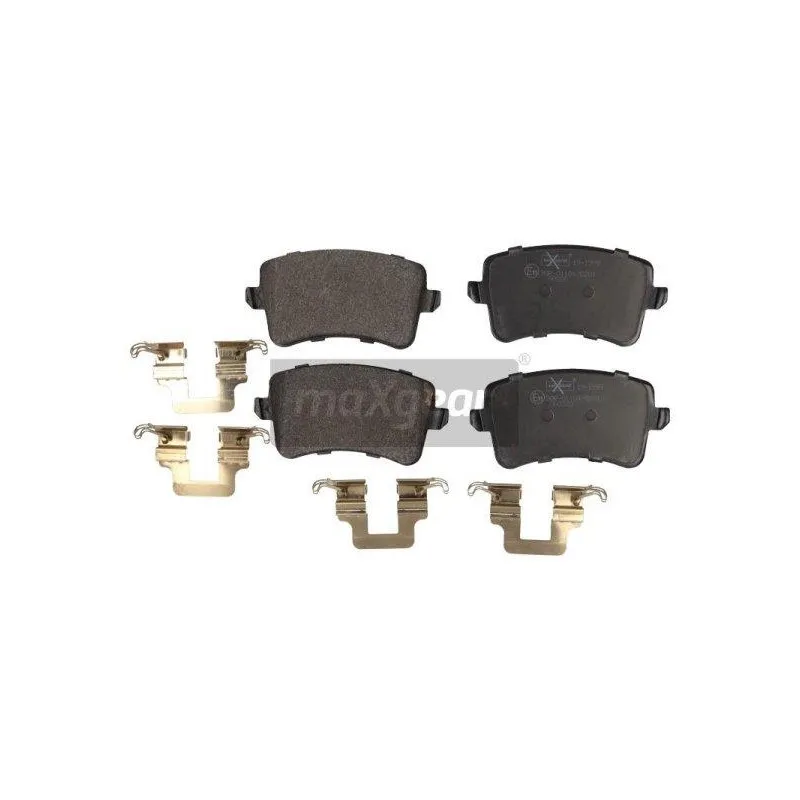 Jeu de 4 plaquettes de frein arrière MAXGEAR 19-1997