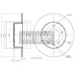 Jeu de 2 disques de frein arrière MAXGEAR 19-2010MAX - Visuel 2