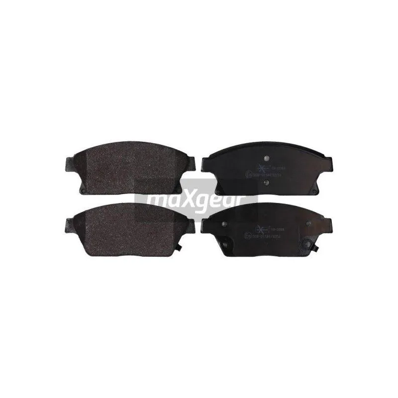 Jeu de 4 plaquettes de frein avant MAXGEAR 19-2088