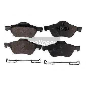 Jeu de 4 plaquettes de frein avant MAXGEAR 19-2090