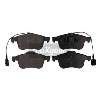 Jeu de 4 plaquettes de frein avant MAXGEAR 19-2095