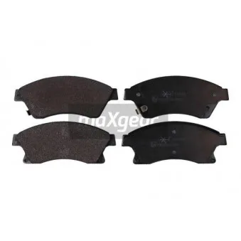 Jeu de 4 plaquettes de frein avant MAXGEAR 19-2102