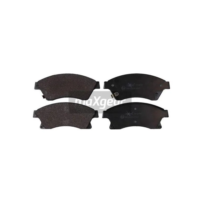 Jeu de 4 plaquettes de frein avant MAXGEAR 19-2102