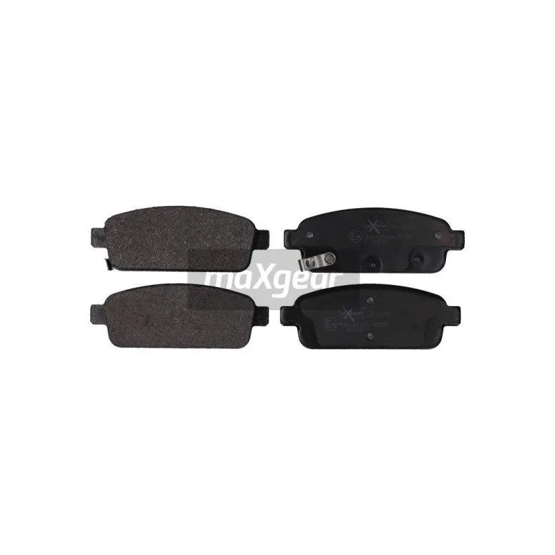 Jeu de 4 plaquettes de frein arrière MAXGEAR 19-2103