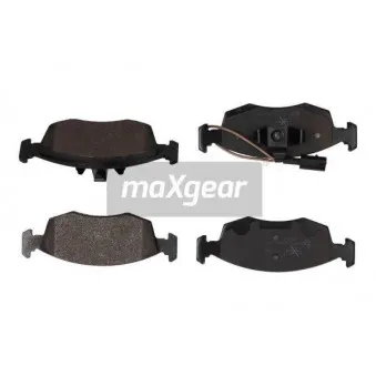 Jeu de 4 plaquettes de frein avant MAXGEAR 19-2108