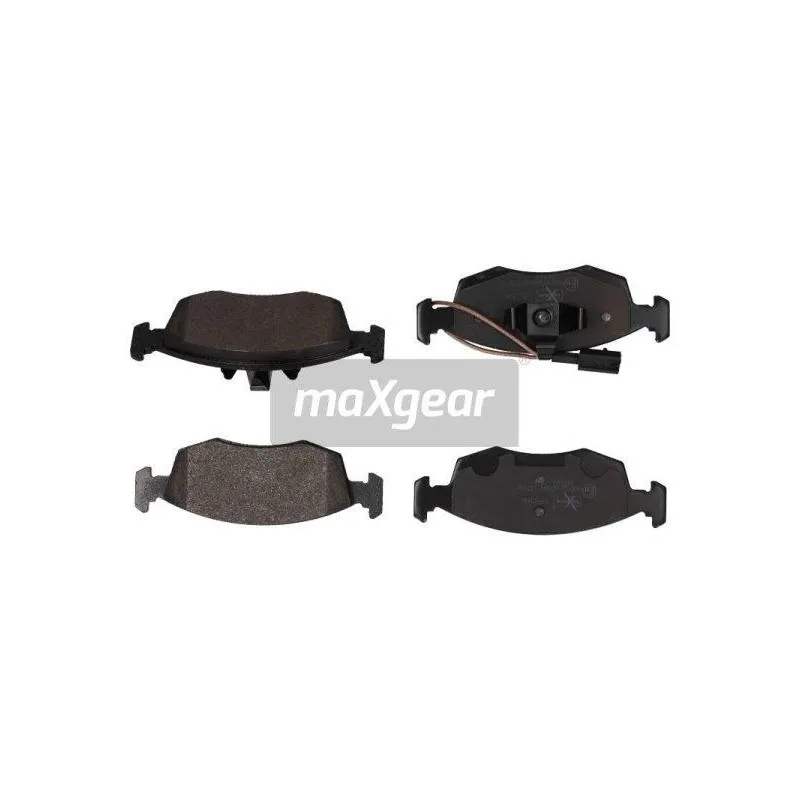 Jeu de 4 plaquettes de frein avant MAXGEAR 19-2108