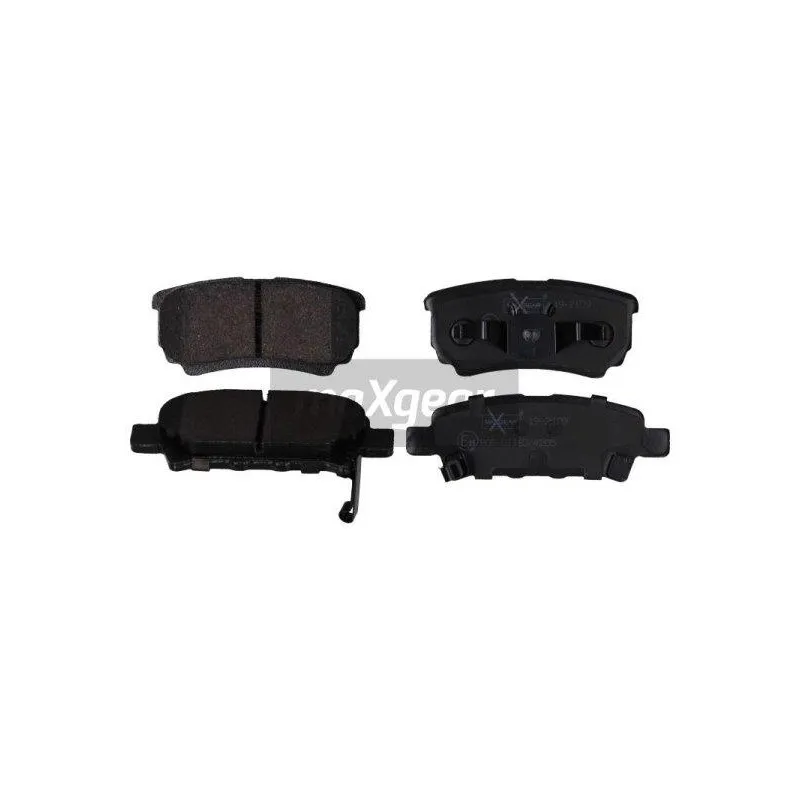 Jeu de 4 plaquettes de frein arrière MAXGEAR 19-2109