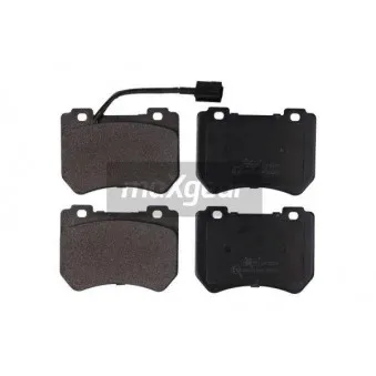 Jeu de 4 plaquettes de frein avant MAXGEAR 19-2114